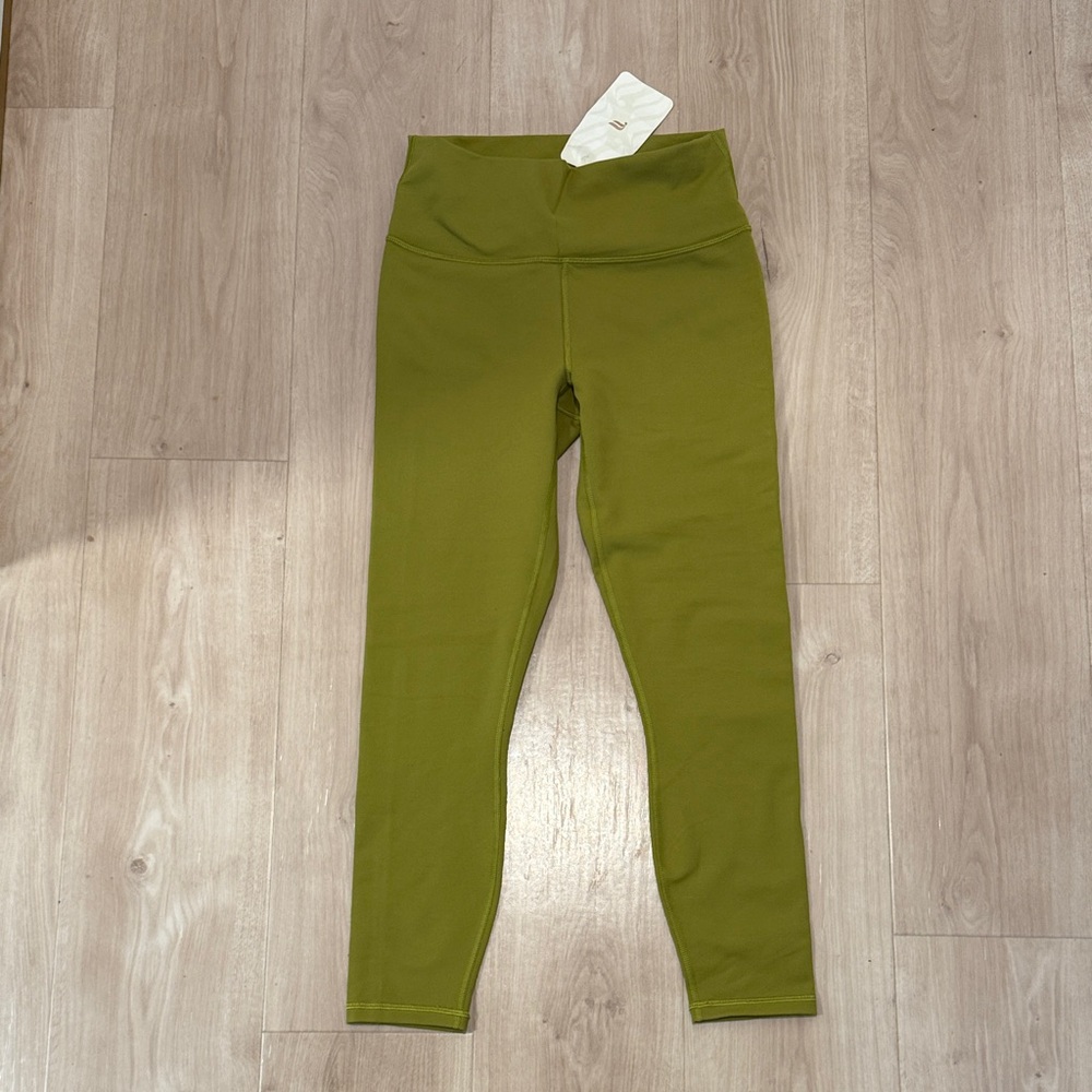 Fabletics power hold  Leggings in Olive grove